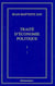 TRAITE D'ECONOMIE POLITIQUE EN 2 TOMES
