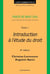 Trité de droit civil Tome 1 - introduction à l'étude du droit (6e édition)