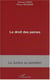 Le droit des peines