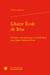 L'Autre École de Iéna : Critique, métaphysique et psychologie chez Jakob Friedrich Fries