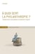 À quoi sert la philanthropie ? richesse privée, action publique ou mobilisation citoyenne