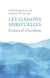 Les liaisons spirituelles : Orient et Occident
