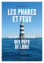 Phares et feux des cotes de la région des Pays de Loire