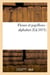 Fleurs et papillons : alphabet