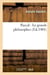 Pascal : les grands philosophes
