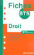 Droit - bts tertiaires - tout le programme en 46 fiches detachables