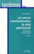 Les sources constitutionnelles du droit administratif - introduction au droit public