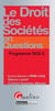 Le droit des sociétés en questions - programme dcg 2
