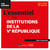 L'essentiel des institutions de la Ve République