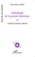 Anthologie de la poésie ivoirienne : Tome 2 Connaître les poètes des années 80