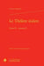 Le théâtre italien Tome 2 - Tome 2