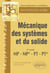 Mécanique des systèmes et du solide MP-MP*-PT-PT* - Cours et exercices corrigés