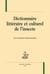 Dictionnaire littéraire et culturel de l'insecte