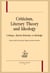 Criticism, literary theory and ideology