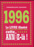 1996 - le livre illustré de ceux qui sont nés cette année-là !