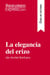 La elegancia del erizo de Muriel Barbery (Guía de lectura) : Resumen y análsis completo