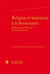 Religion et littérature à la Renaissance - mélanges en l'honneur de Franco Giacone