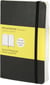 Carnet quadrille - format de poche - couverture souple noire