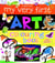 My very first art colouring book