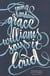 Grace williams says it loud