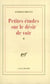 Petites études sur le désir de voir, II