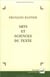 Arts et sciences du texte