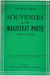 Souvenirs d'un magistrat-poète