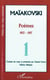 Poèmes Tome 1 - 1913-1917