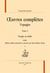 Oeuvres complètes - voyages Tome 4 - voyage en Italie