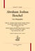 Abraham Joshua Heschel, une biographie