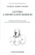 Lettres à Henri-Louis Mermod