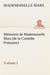 Memoires de mademoiselle mars (volume i) (de la comedie francaise)