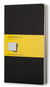 3 cahiers - 13 x 21 cm - 5X5 - noir - Moleskine