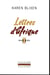 Lettres d'Afrique - 1914-1931