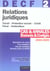 Decf 2 - relations juridiques - cas et annales, enonces et corriges 2004-2005 (8e edition)