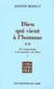 Dieu qui vient à l'homme - tome 2.1