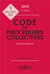 Code des procédures collectives annoté & commenté (édition 2019) (17e édition)