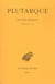Oeuvres morales Tome 3 - traites 15 et 16