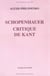 Schopenhauer critique de Kant