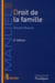 Droit de la famille (4e édition)
