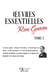 Oeuvres essentielles de René Guénon : l'erreur spirite - Prient et Pccident - l'ésoterisme de Dante