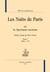 Les nuits de Paris ou le spectateur nocturne