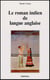 Le roman indien de langue anglaise