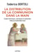 La distribution de la communion dans la main - études historiques, canoniques et pastorales