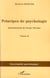 Principes de la psychologie t.2