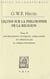 Leçons sur la philosophie de la religion Tome 2 - les religions antiques, africaines et orientales - la religion déterminée