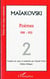 Poèmes Tome 2 - 1918-1921