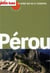 Carnet Petit Fute Perou 2015