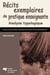 Récits exemplaires de pratique enseignante - Analyse typologique