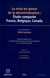 La mise en oeuvre de la décentralisation : étude comparée france, belgique, canada